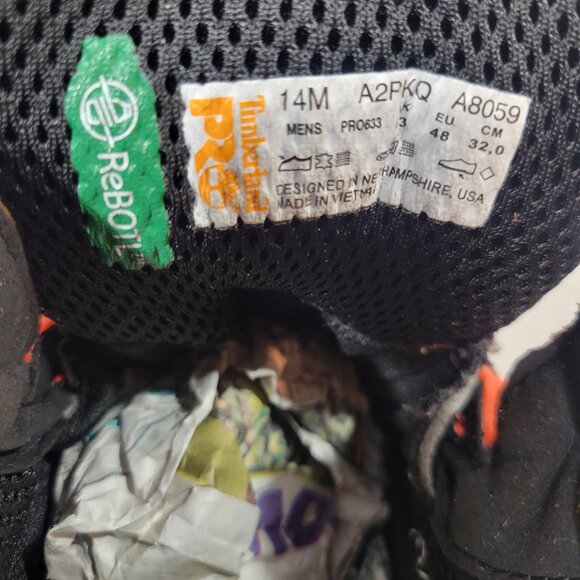 Timberland Pro Trailwind Men's 14 Brown Leather Waterproof Composite Toe Boots - Picture 10 of 11